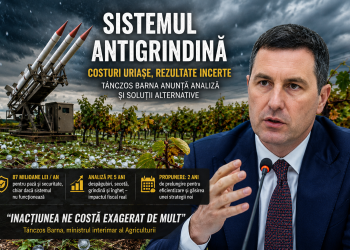 Agricultura României între grindină și controverse, ministrul Tánczos Barna cere reformă urgentă