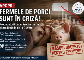 APCPR salută deschiderea Guvernului, dar avertizează că fermele de porci au nevoie urgentă de sprijin