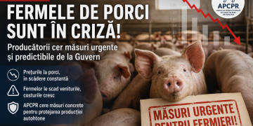 APCPR salută deschiderea Guvernului, dar avertizează că fermele de porci au nevoie urgentă de sprijin