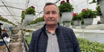 Călin Ion, pre edintele Asocia iei Producătorilor de Flori Muntenia