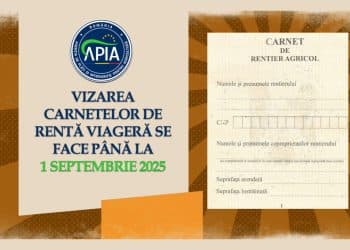 APIA: Termen-limită 1 septembrie 2025 pentru vizarea carnetelor de rentă viageră