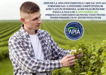 Tinerii fermieri au termen până la 30 septembrie 2025 pentru depunerea documentelor la APIA
