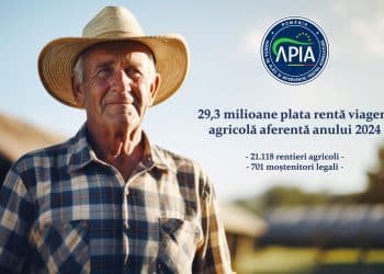 APIA a autorizat peste 29 de milioane de lei pentru renta viageră agricolă 2024 – Vezi cine poate primi banii