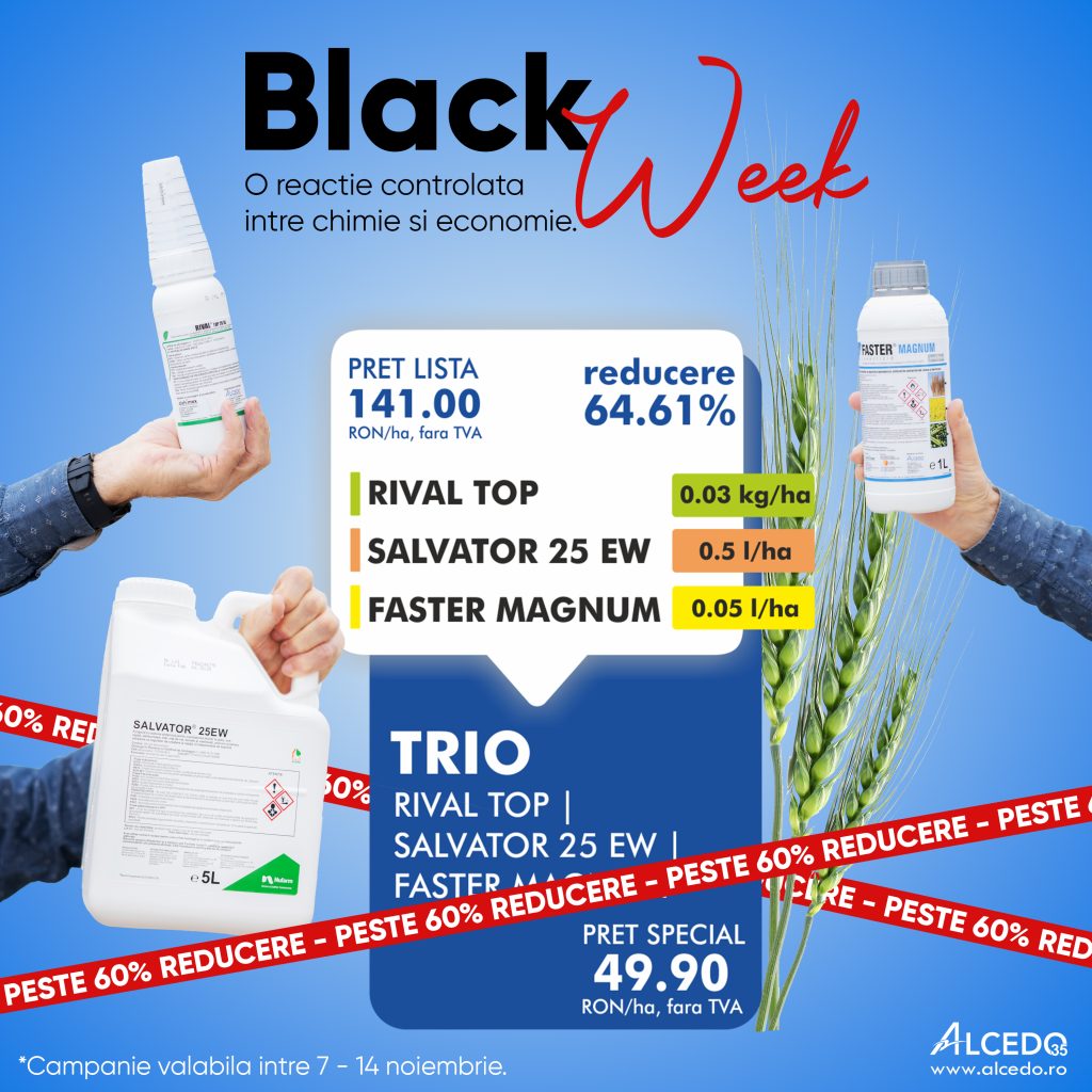 Black week, pachetul pentru grâu
