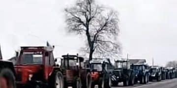 15 ianuarie, zi de protest în România; fermierii ies cu tractoarele în mai multe județe și se alătură nemulțumirii generale