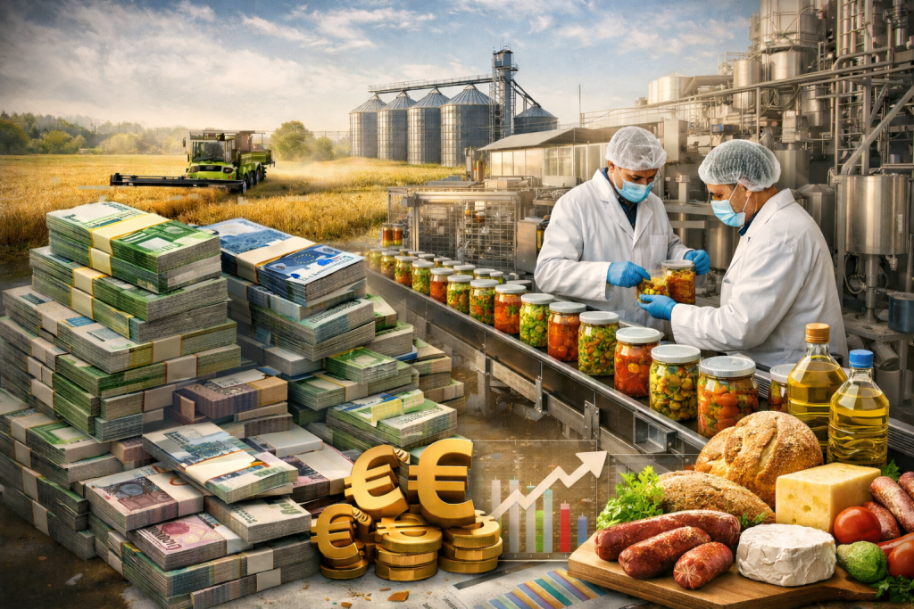 Cereri de finanțare de peste 525 milioane euro depuse la AFIR pentru unități de procesare