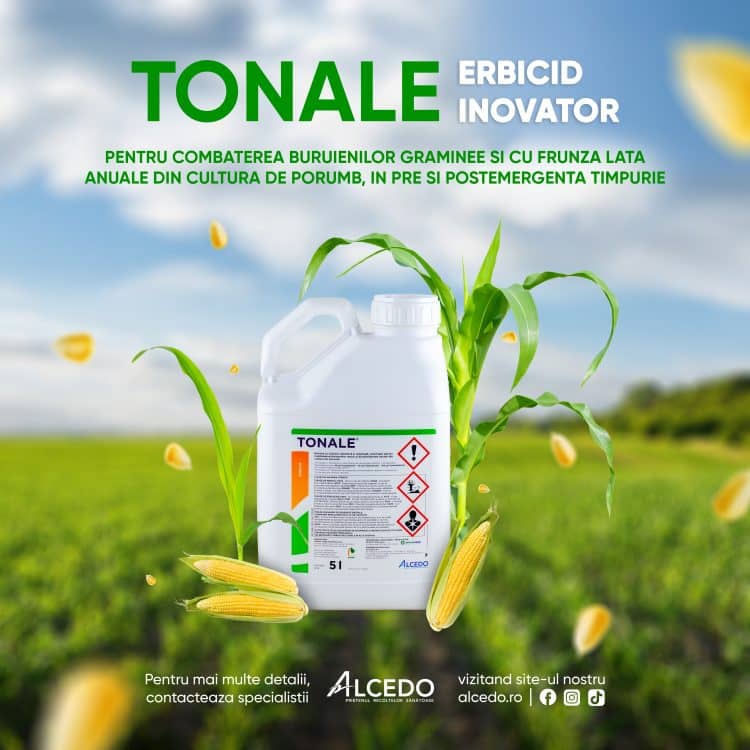 TONALE – flexibilitatea care ține buruienile sub control și protejează potențialul porumbului