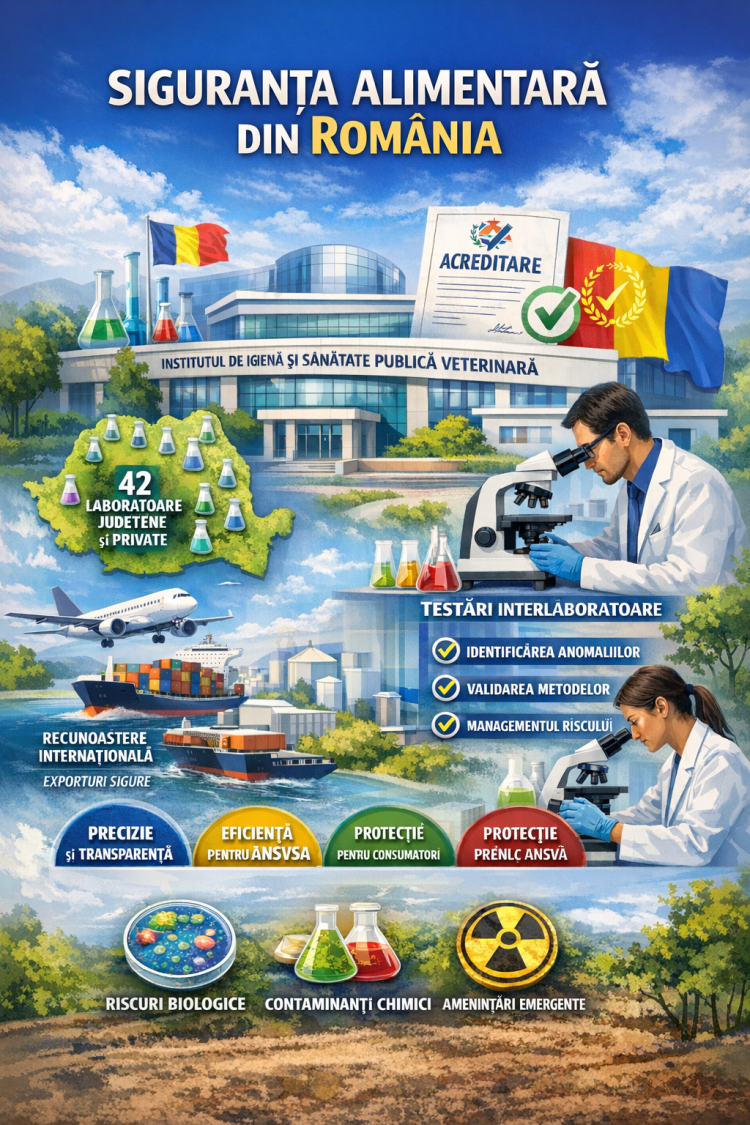 Control mai strict pentru alimentele care ajung pe masa românilor