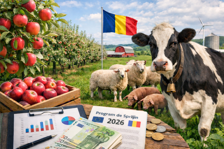 Guvernul extinde sprijinul pentru pomicultură și zootehnie: ce se schimbă în 2026
