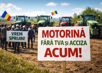 Fermierii cer adoptarea urgentă a OUG pentru motorină fără TVA și acciză: „Sprijinul este necesar acum, în plină campanie agricolă”