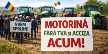 Fermierii cer adoptarea urgentă a OUG pentru motorină fără TVA și acciză: „Sprijinul este necesar acum, în plină campanie agricolă”