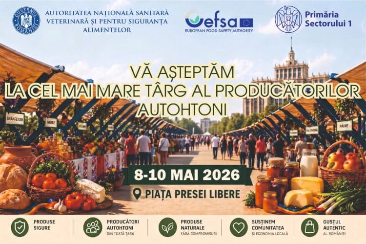 „Sigur și Gustos” aduce în Capitală peste 70 de producători locali: un nou reper pentru promovarea alimentelor românești