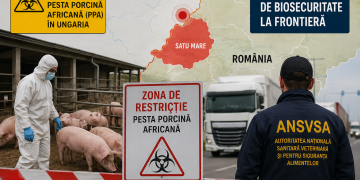 Alertă la granița României după un focar de pestă porcină africană în Ungaria, autoritățile pregătesc măsuri extinse