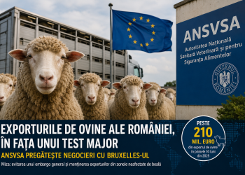 ANSVSA caută soluții pentru salvarea exporturilor de ovine după restricțiile impuse de Comisia Europeană